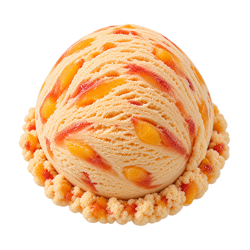 Peach Orchard ice cream
